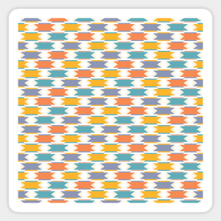 Unique Retro Pattern Sticker